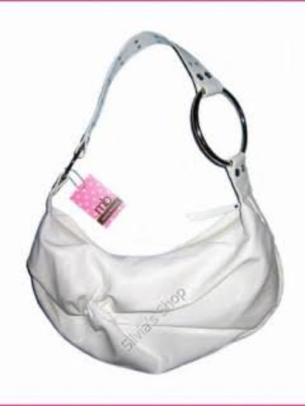 ISO white melie bianco hobo (vintage circa 2004)